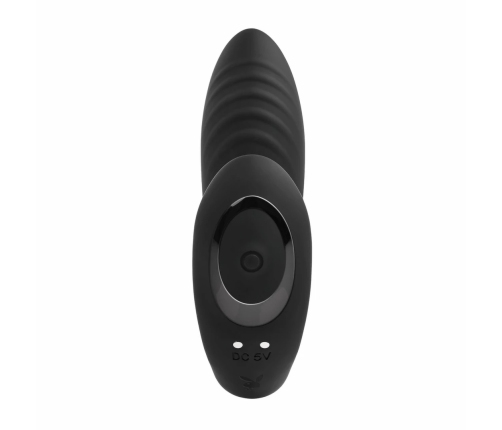 Playboy Play Time Black Flexible Vibrating Wellness Device