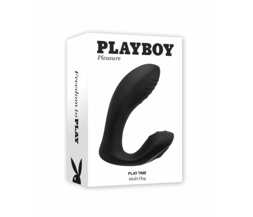 Playboy Play Time Black Flexible Vibrating Wellness Device