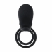 Playboy Just Right Black Dual Silicone Vibrating Ring System