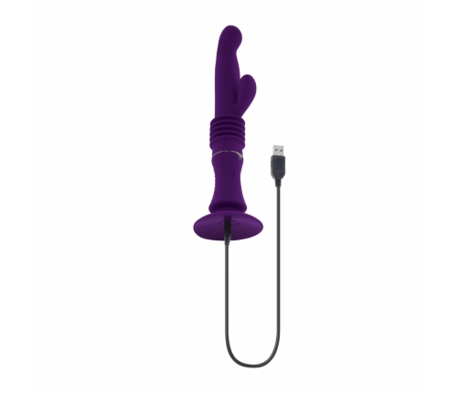 Playboy Hoppy Ending Intimate Machine Purple Thrusting Silicone 22 cm