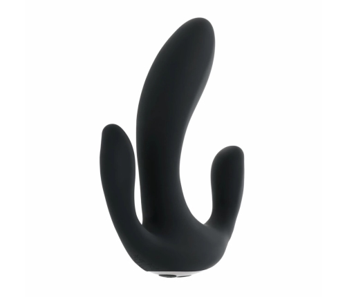 Playboy Triple Threat Black Multi-Motor Intimate Device Silicone