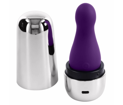 Playboy The Jet Set Vibe Purple - Compact USB Silicone Model