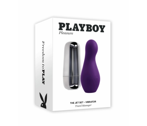 Playboy The Jet Set Vibe Purple - Compact USB Silicone Model