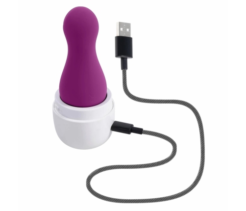 Playboy The Jest Set Tapping Magenta - Compact Pulsating Stimulator