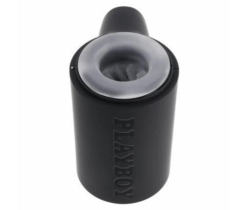 Playboy Come Along Black Dual-Entry Compact Intimate Machine