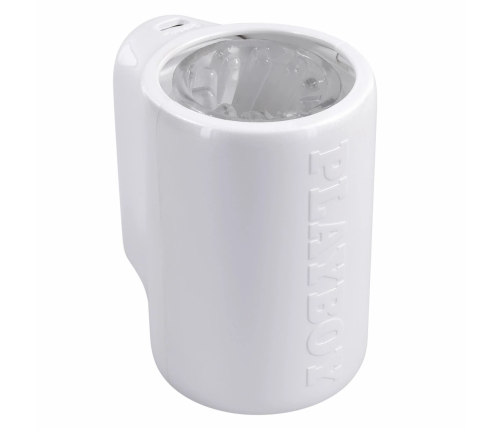 Playboy Spin Doctor White Intimate Device with 7-Speed System