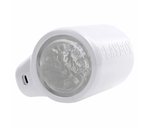 Playboy Spin Doctor White Intimate Device with 7-Speed System