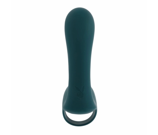 Playboy Wrapped Around Your Finger Green - Compact Waterproof Vibrator