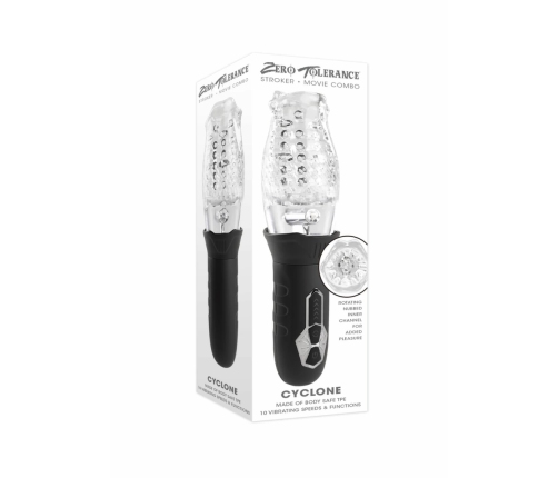 Evolved Novelties Cycloon Black Intimate Machine 10-Mode USB Waterproof