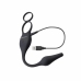 Evolved Novelties Plug & Tug Black Dual Stimulation Silicone System