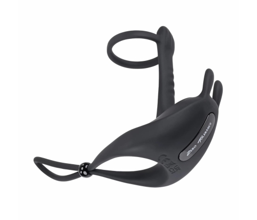 Evolved Novelties Saddle Up Black - Vibrating Intimate Ring 7 Modes