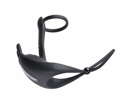 Evolved Novelties Saddle Up Black - Vibrating Intimate Ring 7 Modes