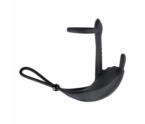Evolved Novelties Saddle Up Black - Vibrating Intimate Ring 7 Modes