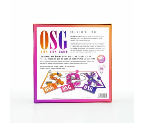 OSG Our Sex Game - Board Game for Couples, Multilevel, English Version