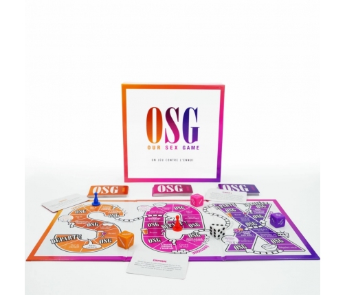 OSG Our Sex Game - Board Game for Couples, Multilevel, English Version