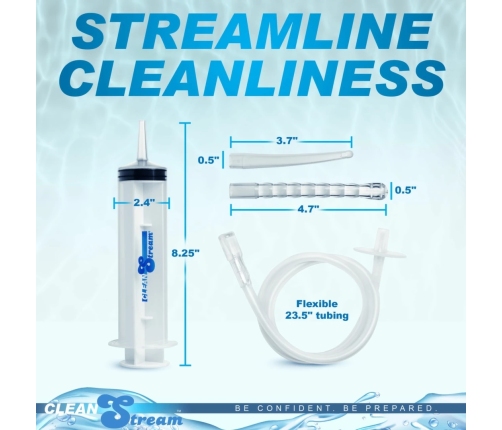XR Brands Intimate Hygiene Syringe Set 150 ml with 3 Attachments