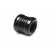 XR Brands Ball Stack Anatomical Ball Stretcher Black TPE Flexible