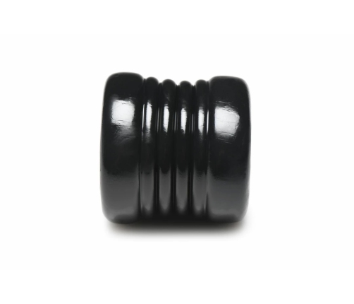 XR Brands Ball Stack Anatomical Ball Stretcher Black TPE Flexible