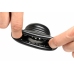 XR Brands Ball Stack Anatomical Ball Stretcher Black TPE Flexible