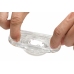 XR Brands Ball Stack Intimate Ring Transparent TPE Adjustable