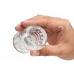 XR Brands Ball Stack Intimate Ring Transparent TPE Adjustable