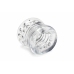 XR Brands Ball Stack Intimate Ring Transparent TPE Adjustable