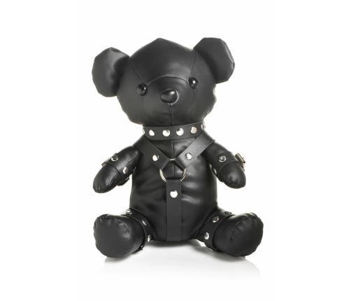 XR Brands Gimp Bear Black - figurka dekoracyjna z ekoskory