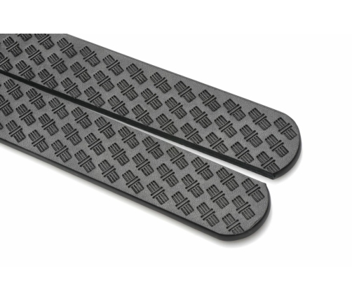 XR Brands Scottish Tawse Black - Vegan Leather Impact Tool, 45 cm