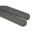 XR Brands Scottish Tawse Black - Vegan Leather Impact Tool, 45 cm