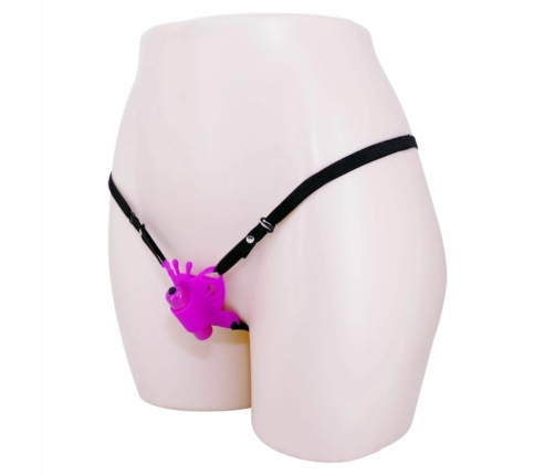 Pretty Love Sloane Intimate Silicone Butterfly Massager, Purple