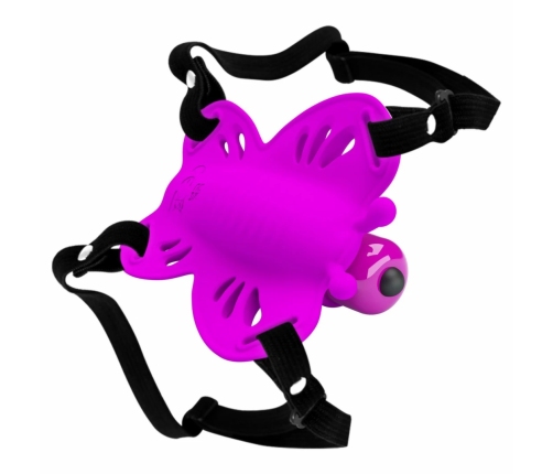 Pretty Love Sloane Intimate Silicone Butterfly Massager, Purple