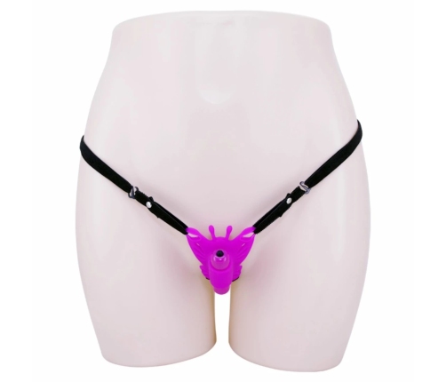 Pretty Love Sloane Intimate Silicone Butterfly Massager, Purple