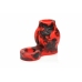 XR Brands Hell Hound Silicone Ball Stretcher Sleeve Red 68.6mm