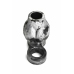 XR Brands Night Prowler Silicone Support Ring with Ball Stretcher, Gray