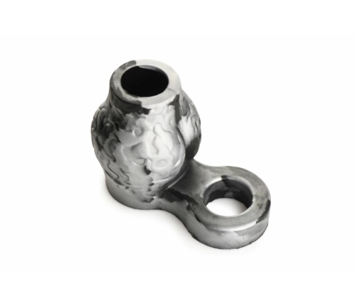 XR Brands Night Prowler Silicone Ball Support Ring Gray