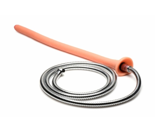 XR Brands Hosed Silicone Intimate Cleansing Hose 50 cm Black