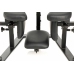 XR Brands Pleasure Throne Adjustable Support Chair Black Vegan Leather