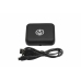 XR Brands Dark Grip Vibrating Silicone Clamps Black Compact Case