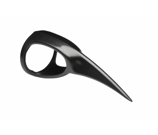 XR Brands Sensory Claw Rings Black Set - 10 Pieces, Multiple Sizes