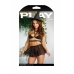 Fantasy Lingerie PLAY Spellbound Black Witch-Themed Costume Set S/M