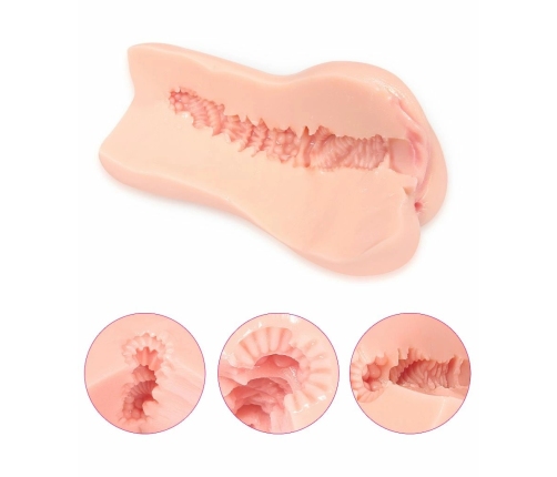 Kokos Bellana L Intimate Device with Dual Openings, Skin-Touch Material