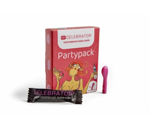 My Celebrator Pink Toothbrush Accessory Set - 10 Attachments