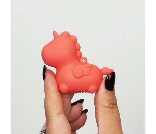 Unihorn Mini Peachy Pony - Compact Multi-Speed Personal Massager, Pink