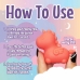 Unihorn Mini Peachy Pony - Compact Multi-Speed Personal Massager, Pink
