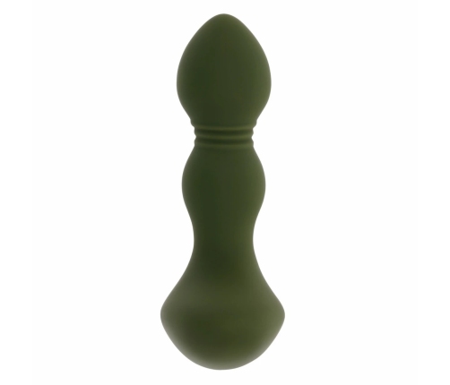 Evolved Lieutenant Vibrating Anal Plug 12 cm Silicone USB Splashproof