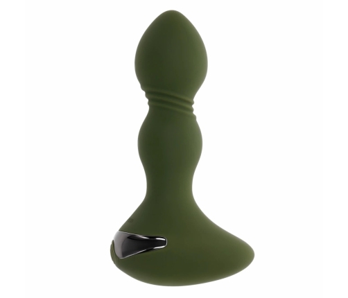 Evolved Lieutenant Vibrating Anal Plug 12 cm Silicone USB Splashproof