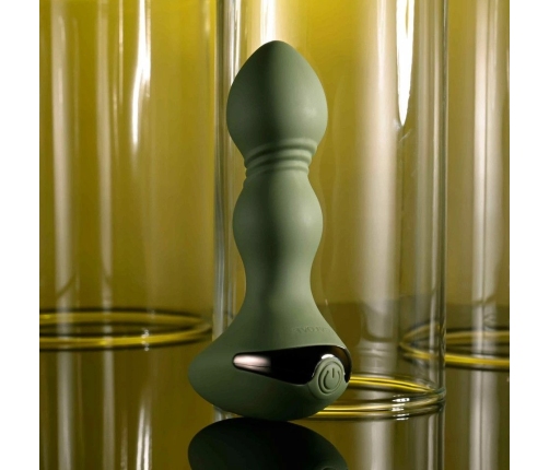 Evolved Lieutenant Vibrating Anal Plug 12 cm Silicone USB Splashproof