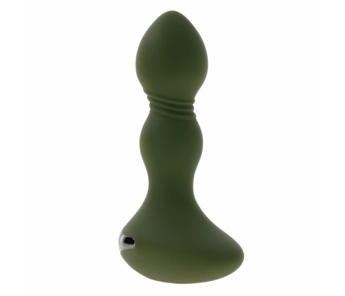 Evolved Lieutenant Vibrating Anal Plug 12 cm Silicone USB Splashproof