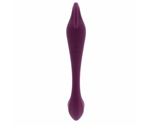 Evolved Lochness Rechargeable Silicone Curved Vibrator 19 cm Blue