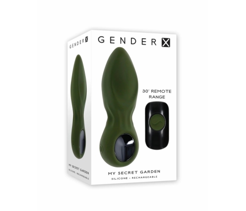 Gender X My Secret Garden Remote-Controlled Silicone Device 14.5 cm